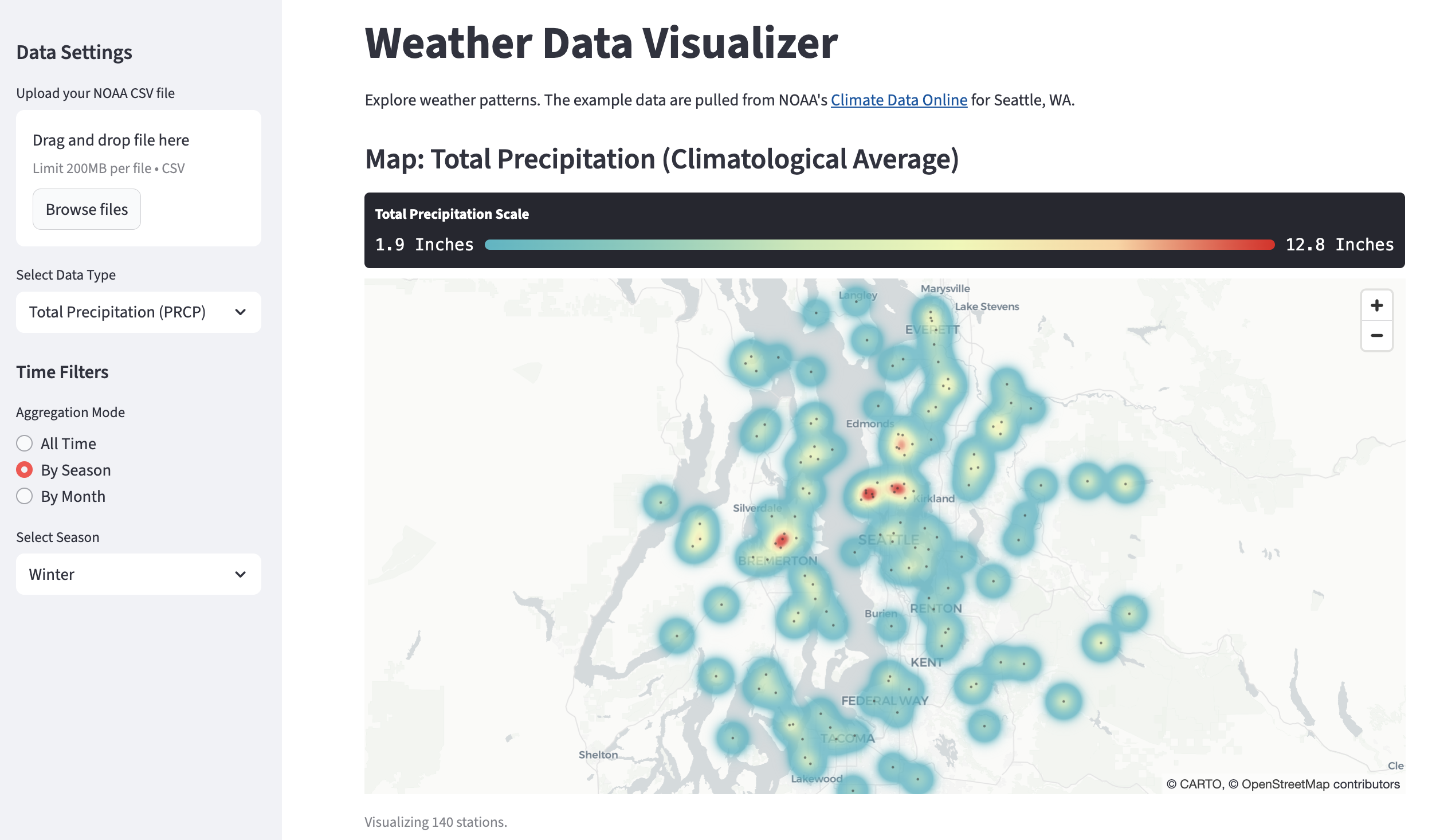 Weather Visualization